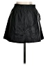 BCBGMAXAZRIA 100% Polyester Solid Black Faux Leather Skirt Size XS - photo 2