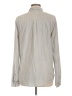 Old Navy 100% Cotton Gray Long Sleeve Button-Down Shirt Size L (tall) - photo 2