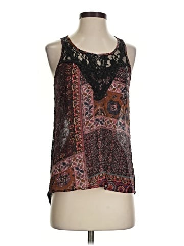 Miss Me Sleeveless Blouse (view 1)