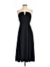 AMENAH Solid Black Cocktail Dress Size 2 - photo 1