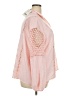Tuckernuck 100% Polyester Pink Long Sleeve Blouse Size 2X (3XL) - photo 4