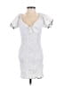 Lost + Wander Silver Casual Dress Size XS - photo 1