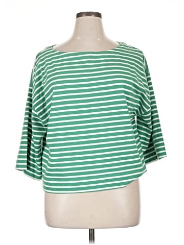 On 34th 3/4 Sleeve Top (view 1)