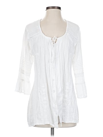 American South Side 3/4 Sleeve Blouse (view 1)