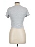Unbranded 100% Polyester Silver Short Sleeve T-Shirt Size L - photo 2