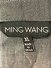 MING WANG 100% Cotton Gray Long Sleeve Blouse Size XL - photo 7