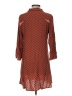 Hem & Thread 100% Rayon Brown Casual Dress Size S - photo 2