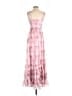 Lulus 100% Polyester Tie-dye Pink Casual Dress Size S - photo 2