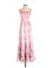 Lulus 100% Polyester Tie-dye Pink Casual Dress Size S - photo 1