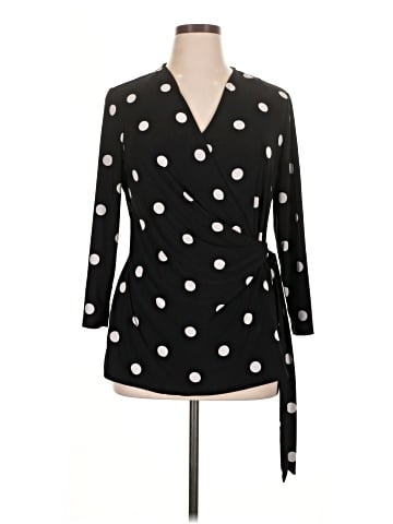 Anne Klein 3/4 Sleeve Blouse (view 1)