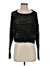 Mi ami Metallic Black Pullover Sweater Size S - photo 1