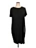 Torrid Solid Black Casual Dress Size 1X Plus (1) - photo 1