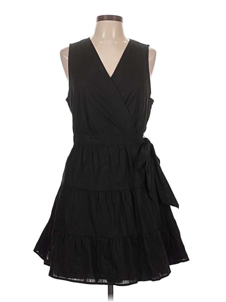 Pre-owned Nine West Casual Dress In Black