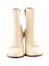 Thursday Boot Company 100% Leather Ivory Ankle Boots Size 8 1/2 - photo 2