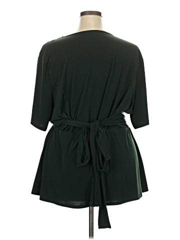 Lane Bryant Short Sleeve Blouse (view 2)