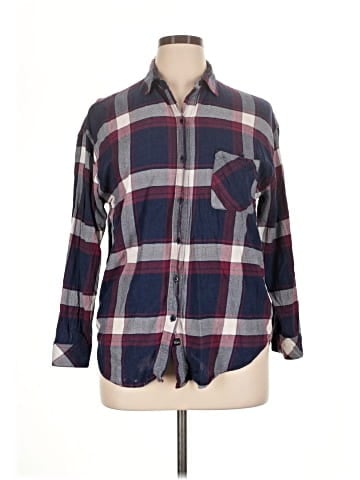 Rails 3/4 Sleeve Button-Down Shirt (view 1)