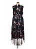 Lane Bryant Floral Black Cocktail Dress Size 24 - photo 2