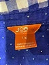 Joe Fresh Checkered-gingham Blue Long Sleeve Button-Down Shirt Size L - photo 7