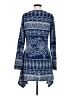 Long Elegant Legs Paisley Blue Casual Dress Size S - photo 2