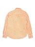 Crewcuts Checkered-gingham Orange Long Sleeve Button-Down Shirt Size 14 - photo 2
