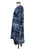Long Elegant Legs Paisley Blue Casual Dress Size S - photo 5