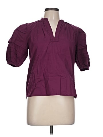 Elan Short Sleeve Blouse (view 1)