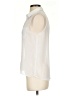 Essentials 100% Polyester Ivory Sleeveless Blouse Size S - photo 5