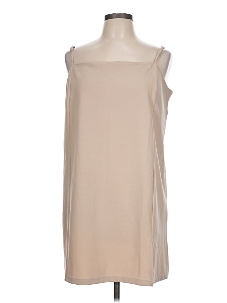 Pre-owned H&m Casual Dress In Tan