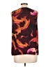Nine West 100% Polyester Burgundy Sleeveless Blouse Size L - photo 2