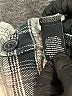 Sanctuary 100% Cotton Plaid Gray 3/4 Sleeve Button-Down Shirt Size 2X - photo 8