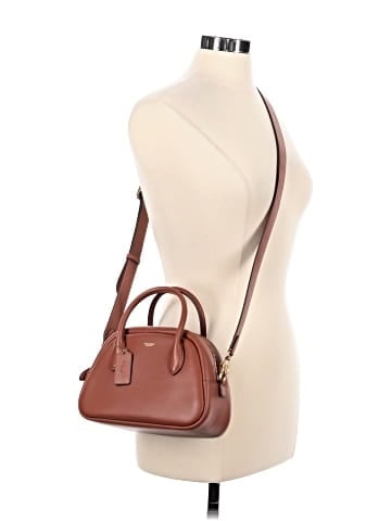 Coach Leather Satchel (view 2)