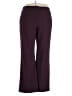 Style&Co Solid Burgundy Casual Pants Size 18L - photo 1