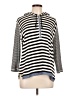 Lauren Jeans Co. Stripes Black Gray Pullover Sweater Size XL - photo 1