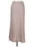 A New Day 100% Polyester Solid Tan Formal Skirt Size M - photo 2