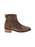 AQUATALIA Brown Ankle Boots Size 8 - photo 1