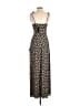 Lulus 100% Polyester Brown Casual Dress Size S - photo 2