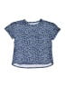 Crewcuts Animal Print Blue Short Sleeve T-Shirt Size 6 - 7 - photo 1