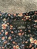 Sanctuary 100% Cotton Floral Black Long Sleeve Blouse Size M - photo 7