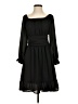 Zaful Solid Black Casual Dress Size S (estimated) - photo 1
