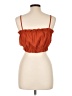 Shein Orange Sleeveless Blouse Size L - photo 2