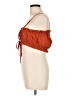 Shein Orange Sleeveless Blouse Size L - photo 5