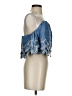 Guess 100% Tencel Blue Sleeveless Blouse Size XS - photo 4