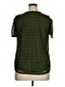 Perseption Concept 100% Polyester Green Short Sleeve Top Size XL - photo 2