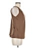 Vince. 100% Polyester Brown Tank Top Size M - photo 4