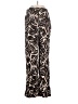 MNG 100% Viscose Print Black Casual Pants Size S - photo 1