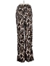 MNG 100% Viscose Print Black Casual Pants Size S - photo 2