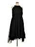 Ever 100% Polyester Solid Black Cocktail Dress Size 20 - photo 1