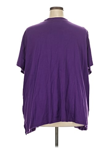 Woman Within Short Sleeve Henley (view 2)