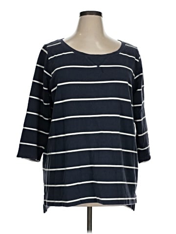 Lands' End 3/4 Sleeve T-Shirt (view 1)