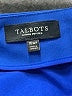 Talbots 100% Polyester Solid Blue Formal Skirt Size 16 Petite - photo 4
